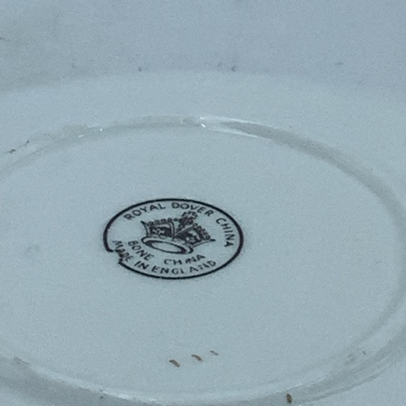 Royal Dover English Bone China Floral Bouquet Teacup and Saucer - Picture 9 of 11